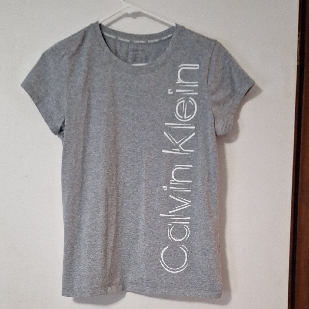 Calvin Klein Heather Gray Short Sleeve Tee